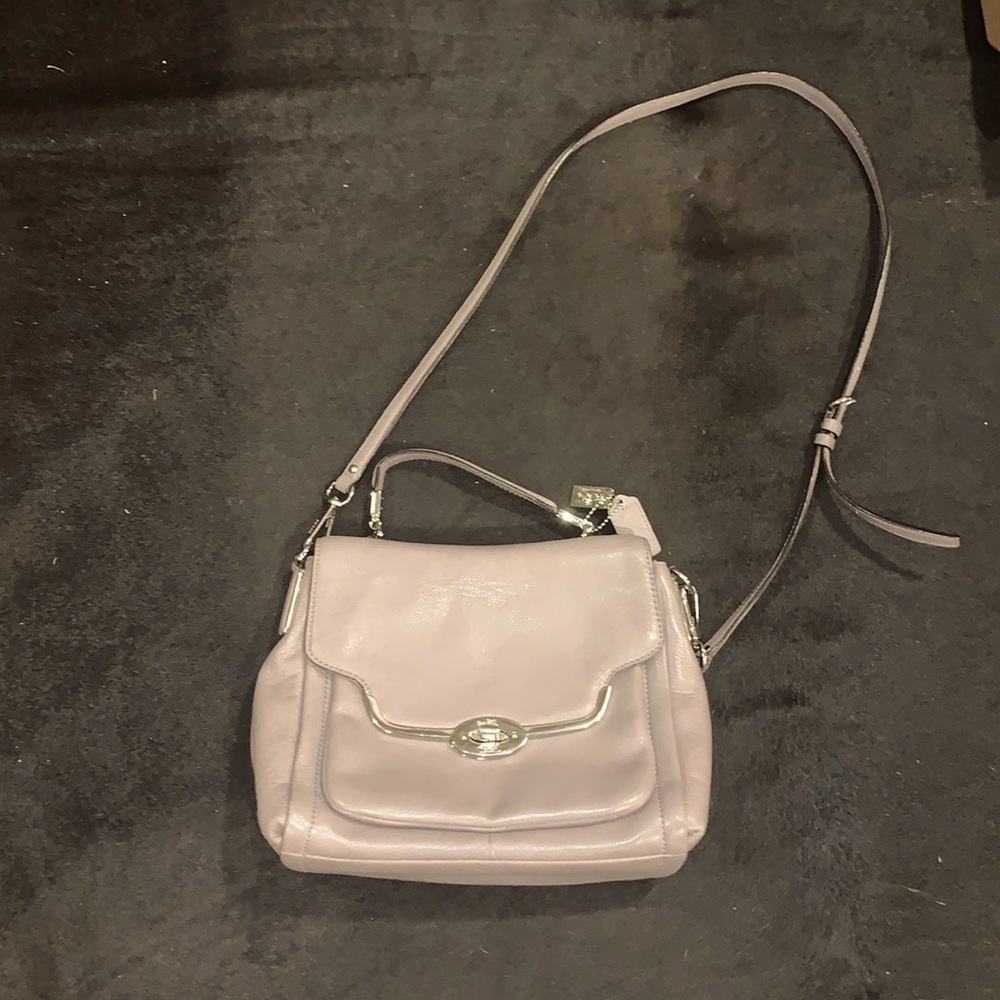 Gray Coach - Lavender inside